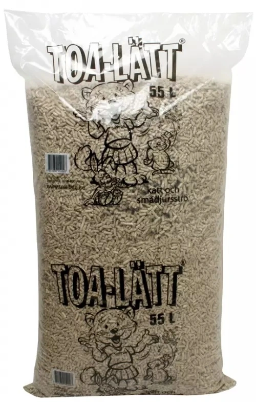 TOA-LÄTT Kattestrø - Kattegrus 55 liter